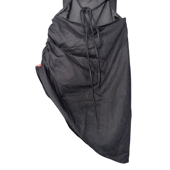 LIONESS The Vivien Dress NWT Asymmetrical Strappy Back - Picture 5 of 8